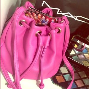 deb&dave la/ny bright pink crossbody bag